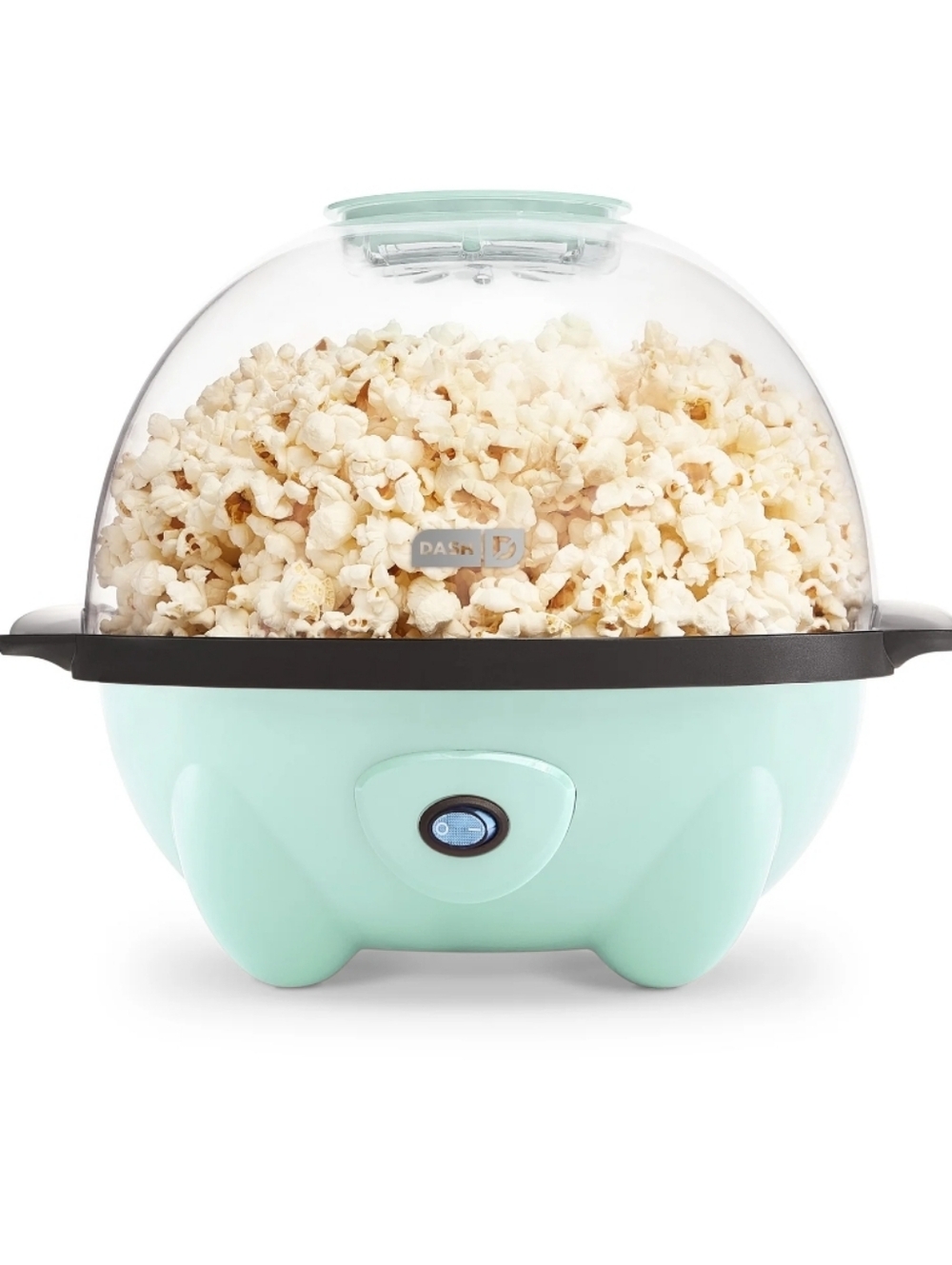 Dash 4.5qt Stirring Electric Popcorn Maker with Lid for Serving Bowl